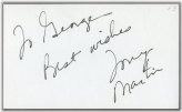 Tony Martin Signed Memorabilia - 'Walk Hand in Hand