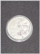 Jagr's Silver Tribute: 2017 UD Grandeur High Relief Coin