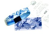 Silver Strength Wristband with Encouragement Card