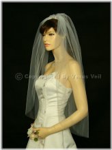 Ivory Whisper Fingertip Veil