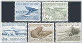 Arctic Wildlife Series 1969-1976 Stamp Set