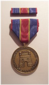 Puerto Rico Occupation Commemorative Medal with Ribbon