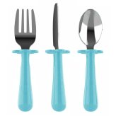Teal Trio Utensil Set