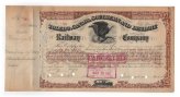 Vanderbilt Railway Stock Certificate