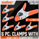 Spring Steel Clamp Set