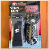 Guardian Defense Kit with Rechargeable Stun Gun, Spray, and LED Light - Includes Free Holster