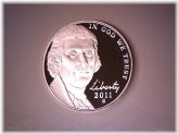 2011 S Proof Jefferson Nickel