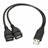 PowerUP Dual USB Splitter Cable