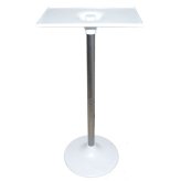 Antique Brass Painted Rectangular Bird Stand