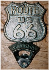 Route 66 Bottle Opener