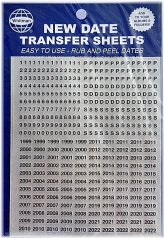 Coin Album Date Transfer Sheet