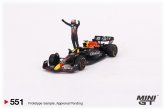 Oracle Red Bull Racing RB18 Sergio P Monaco GP Winner Miniature Vehicle