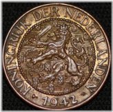 Curaçao 1942 P 1 Cent World Coin Quality - #712