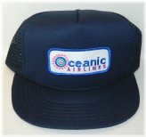 Oceanic Airlines Crew Cap with Vintage Sci-Fi Patch