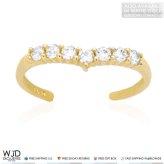 Sunshine Sparkle Toe Ring