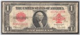 Red Seal $1 United States Note