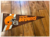 Retro Cleveland Browns Pennant