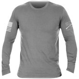 Heather Gray Long Sleeve Tee