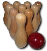 Shuffleboard Bowling Pin Set