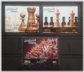 Jordanian Chess Stamp Set 2012