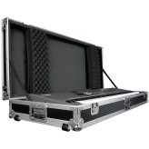 Black Castor Keyboard Travel Case - 88 Key