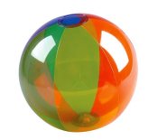 Rainbow Clear Beach Ball Set