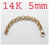 Gold Rolo Link Extender