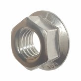 HexaGrip Stainless Steel Flange Nuts