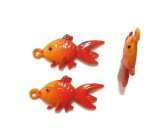 Golden Fish Charms