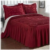 Chenille Bliss Queen Size Bedspread