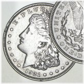 Polished Last-Year Morgan Silver Dollar Bullion