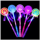 Glowing Princess Wands - Pack of 8