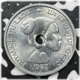 Laos 10 Cents - 1952 High Grade