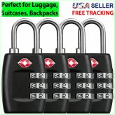 SecureJet 3-Digit Resettable Padlock for Hassle-Free Travel