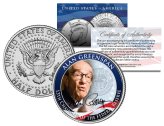 Federal Reserve Chairman Commemorative Coin featuring Alan Greenspan and JFK Half Dollar Design