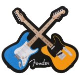 Crossed Guitars Iron-On Patch by Fender