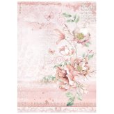 Roseland Flowers Decoupage Rice Paper