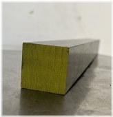 1018 Cold Drawn Steel Square Bar - 1-1/4" x 12" Length