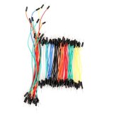 Jumper Wire Set - 65 Pieces of Solderless Male-Male Cables in Various Lengths (US Stock)