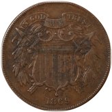1869 Two (2) Cent Piece Collection