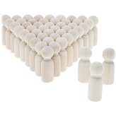 Wooden Peg Doll Craft Kit