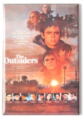 Cinematic Fridge Magnet - The Outsiders Movie Poster