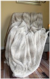 Snow Leopard Luxe Blanket