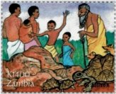 Zambia Legends of Creation Stamp