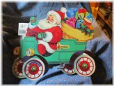 Eureka Santa's Toy Bag Diecut Window Decoration