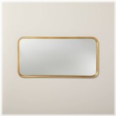 Antique Brass Molding Rectangular Mirror