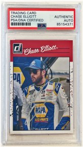 NASCAR Autographed Collectible Trading Card