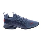 Blue Canvas Running Shoes