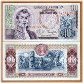 Golden Pesos of Colombia, 1980