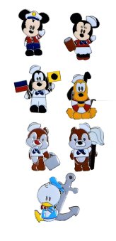 Seafaring Disney Treasures Pin Collection